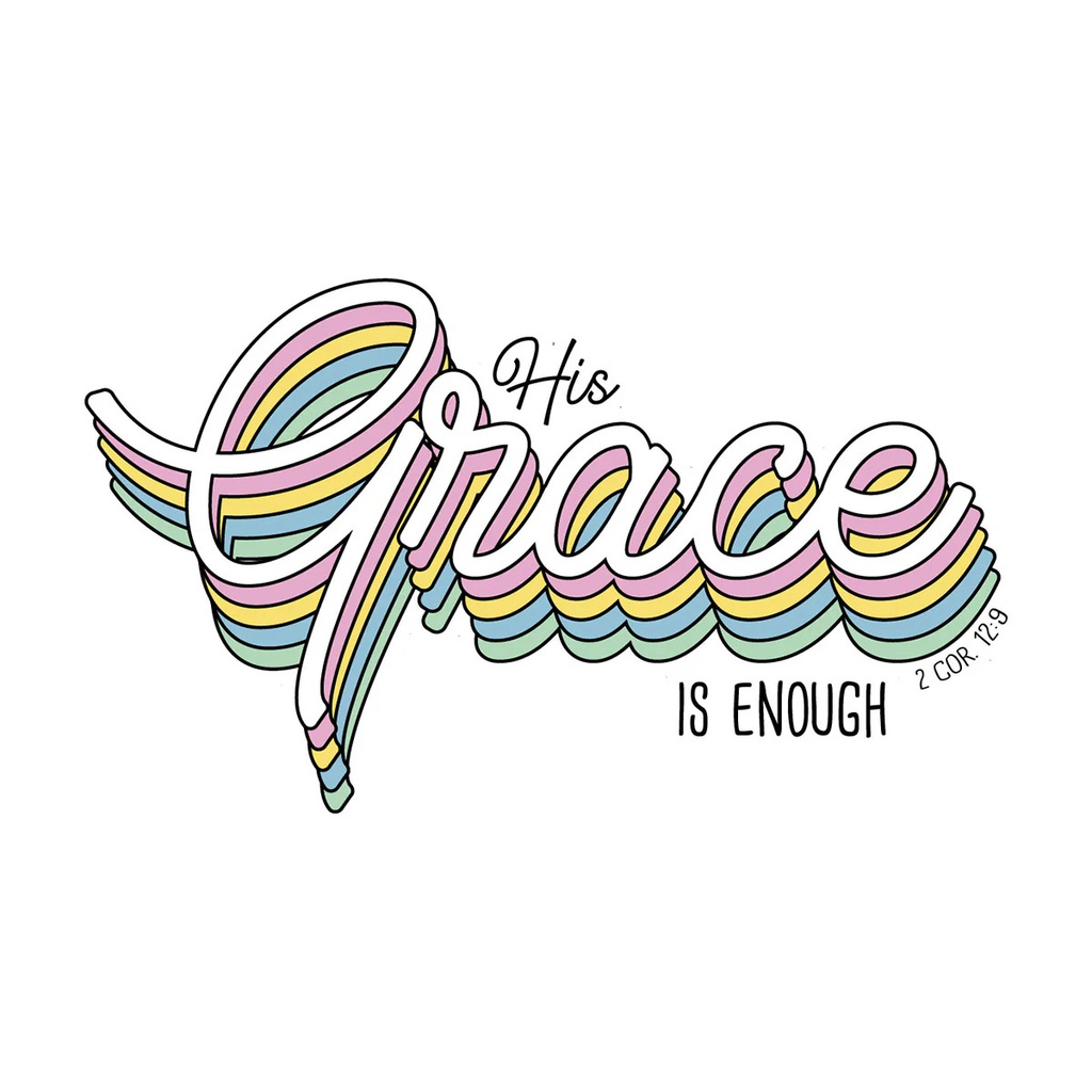 Sticker - His Grace