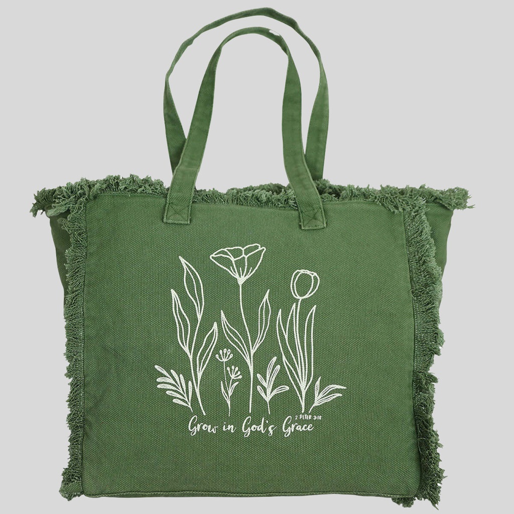 grace &amp; truth Tote Bag - Grow In God's Grace