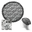 Black Lace Prayer Cap