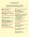 Eucharistic Prayer Cards