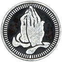 Pocket Token – Praying Hands Serenity