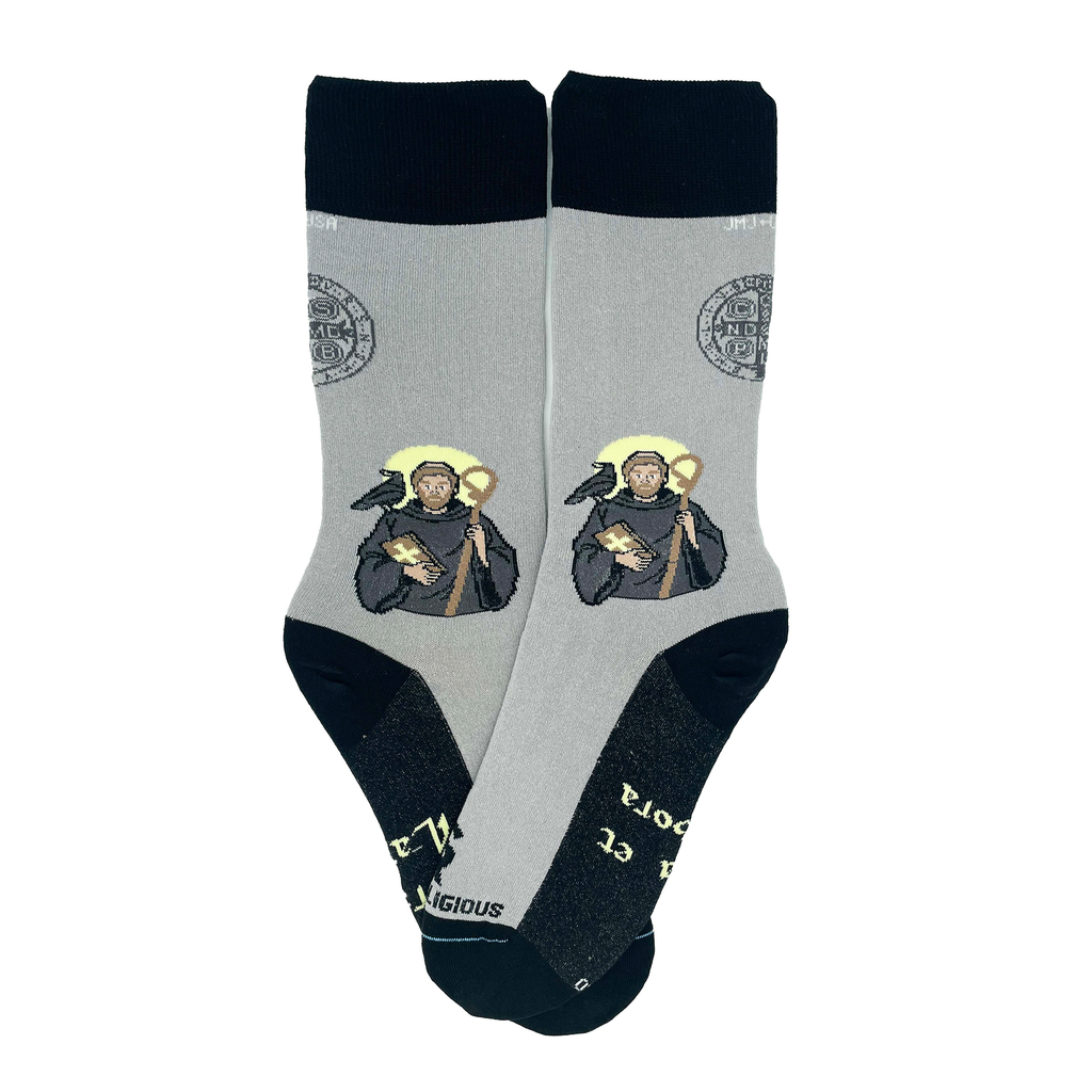 St. Benedict Socks - Adult