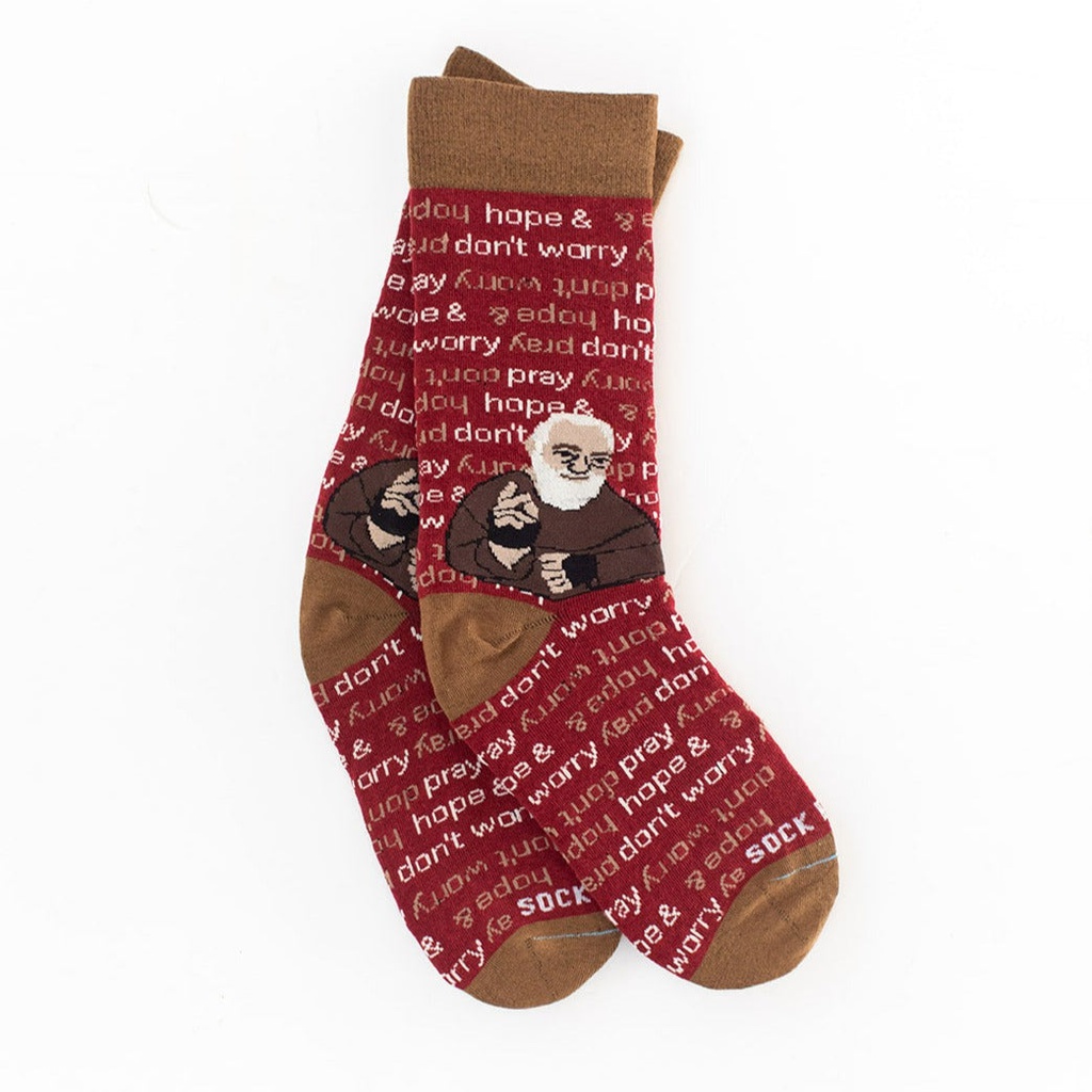 St. Padre Pio Socks - Adult