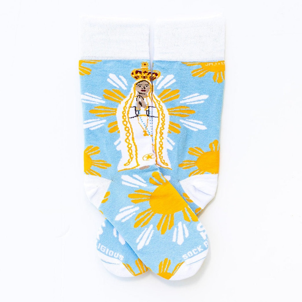 Our Lady Of Fatima Socks - Adult