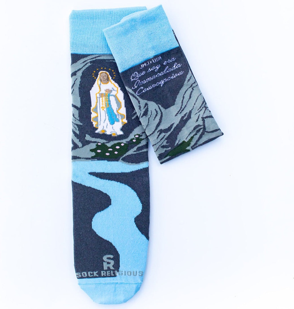 Our Lady of Lourdes Socks - Adult