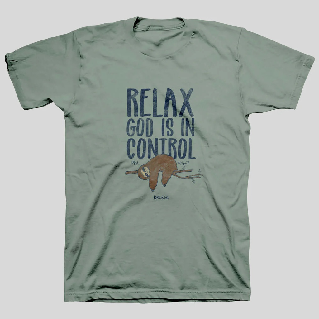 DISCONTINUED - Adult T - Relax Sloth - 4X-Large