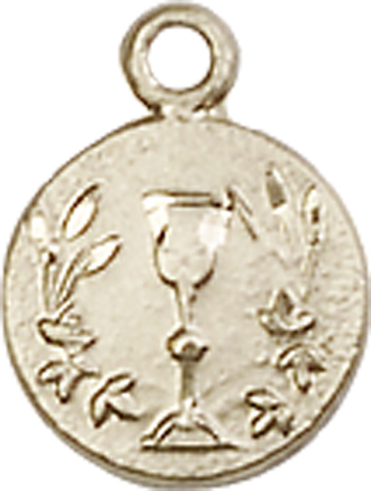 14kt Gold Communion Chalice Medal