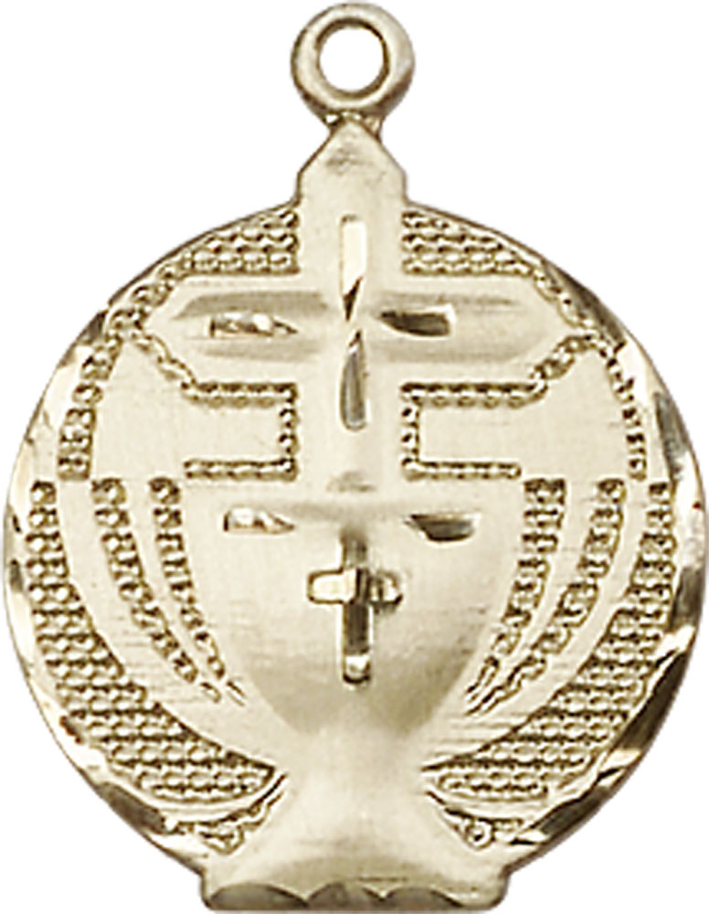 14kt Gold Communion Medal