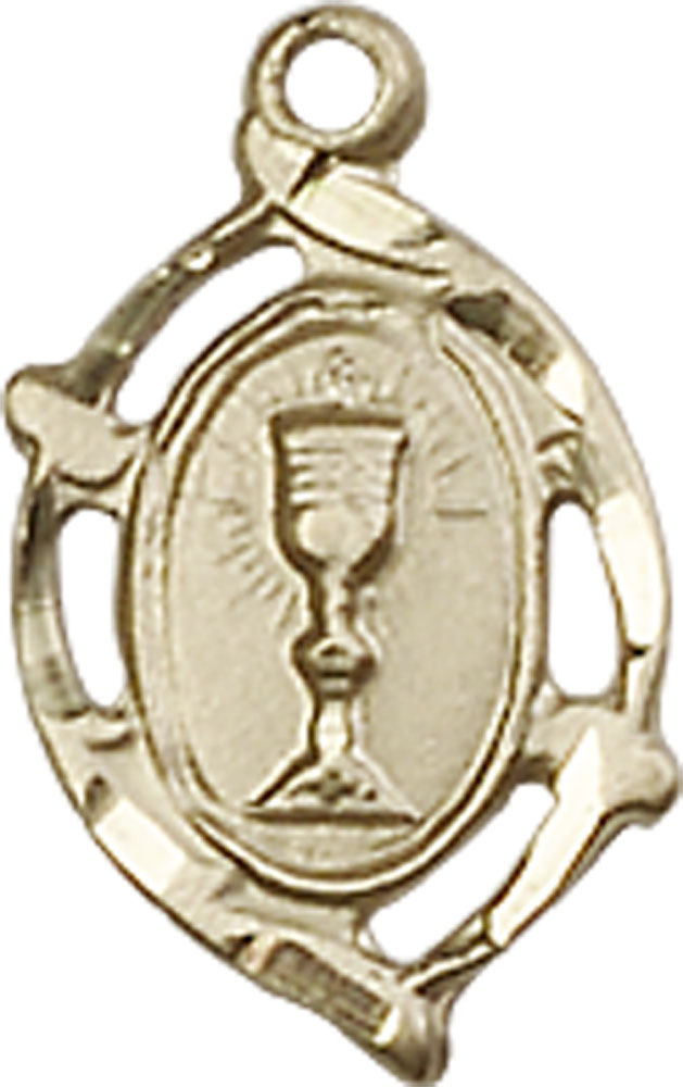 14kt Gold Communion Medal