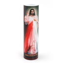 LED Candle Divine Mercy