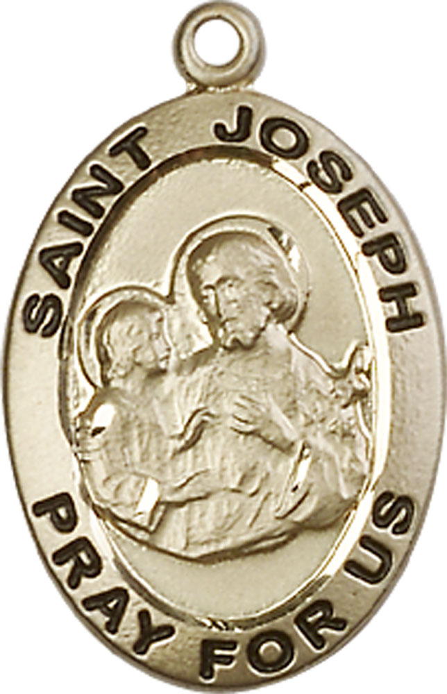 14kt Gold Filled Saint Joseph Medal