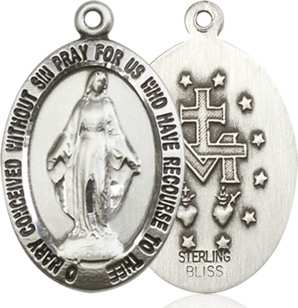 Sterling Silver Miraculous Medal