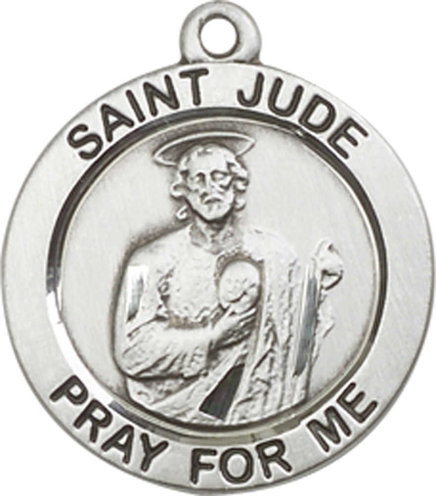 Sterling Silver Saint Jude Medal