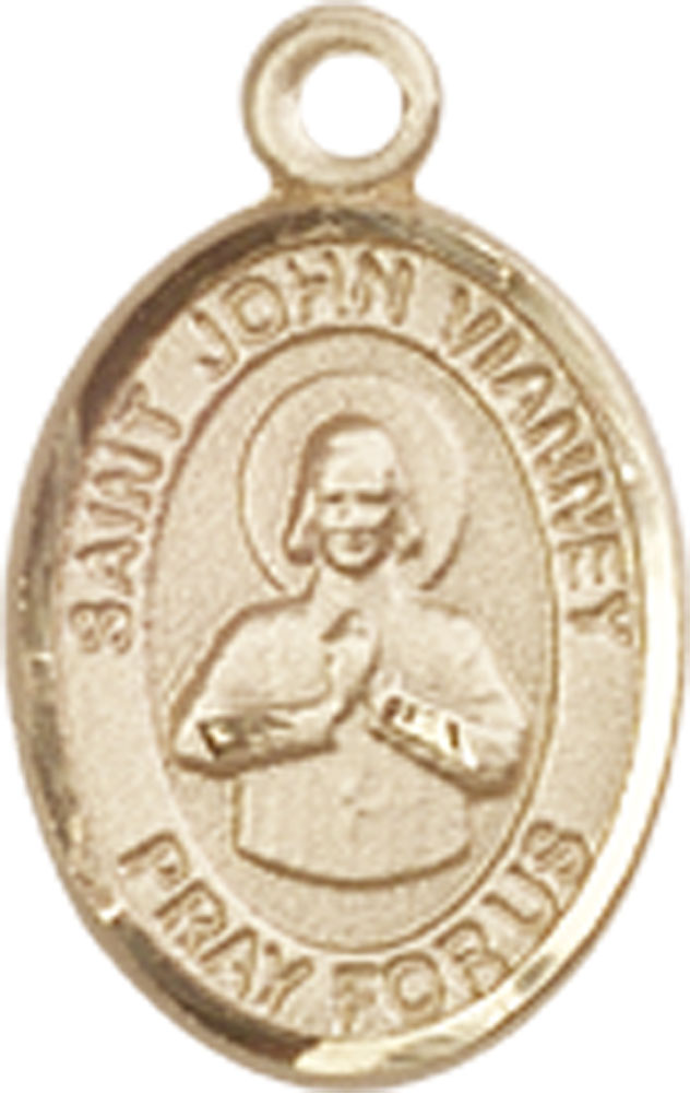 14kt Gold Filled Saint John Vianney Medal