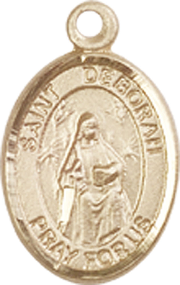 14kt Gold Filled Saint Deborah Medal