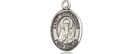 Sterling Silver Saint Athanasius Medal