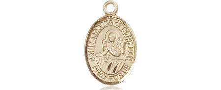 14kt Gold Filled Saint Lidwina of Schiedam Medal