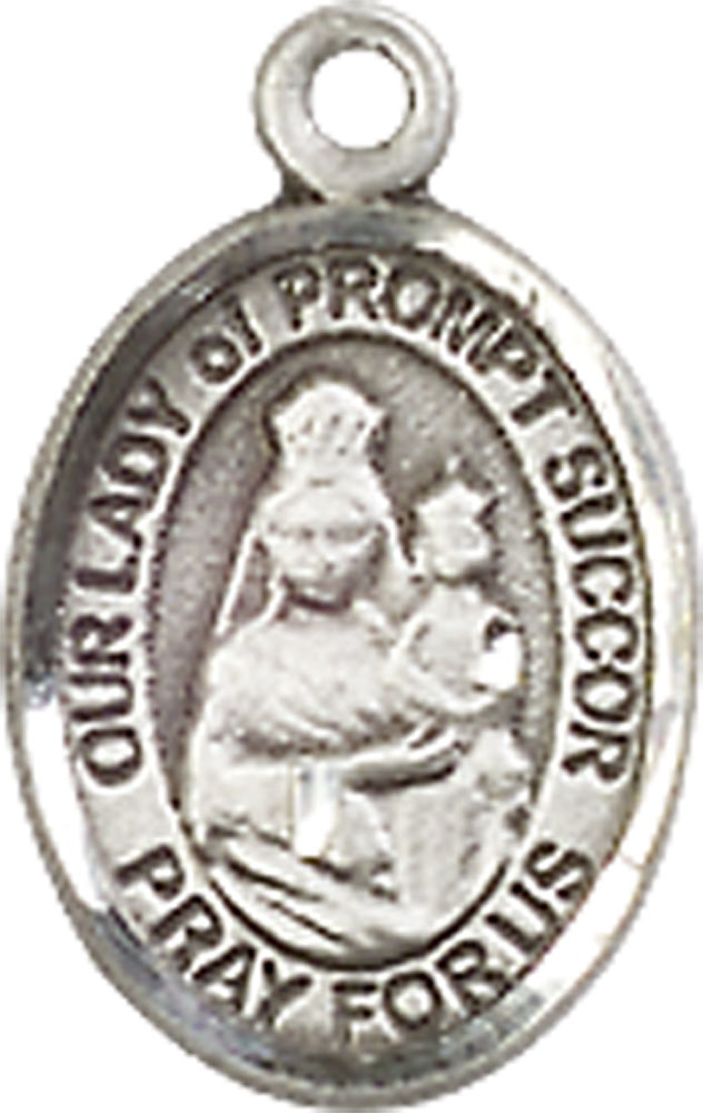 Sterling Silver Our Lady of Prompt Succor Medal