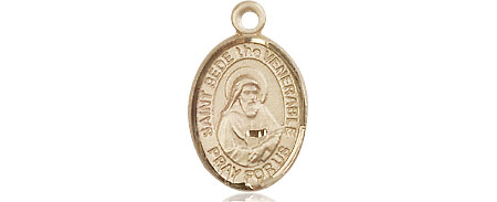 14kt Gold Filled Saint Bede the Venerable Medal