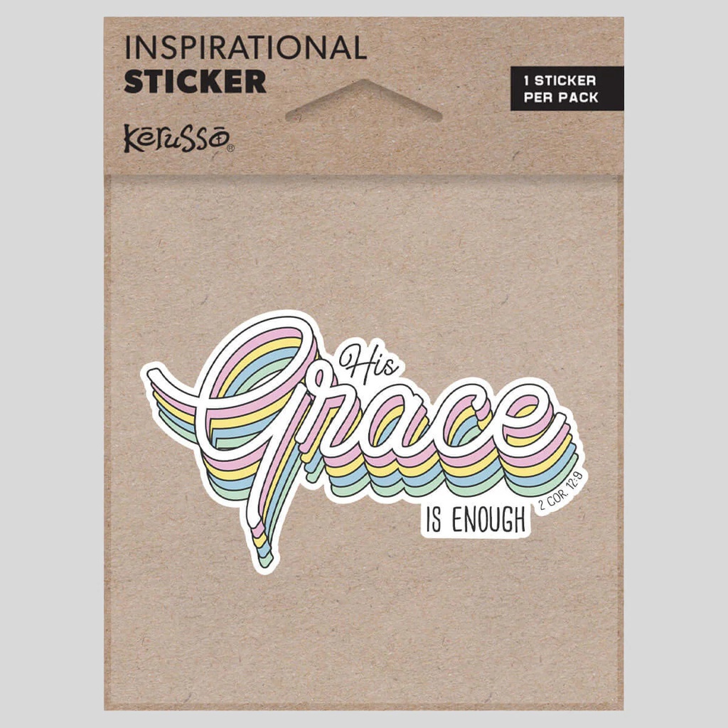 Sticker - His Grace