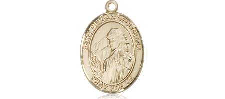14kt Gold Filled Saint Finnian of Clonard Medal