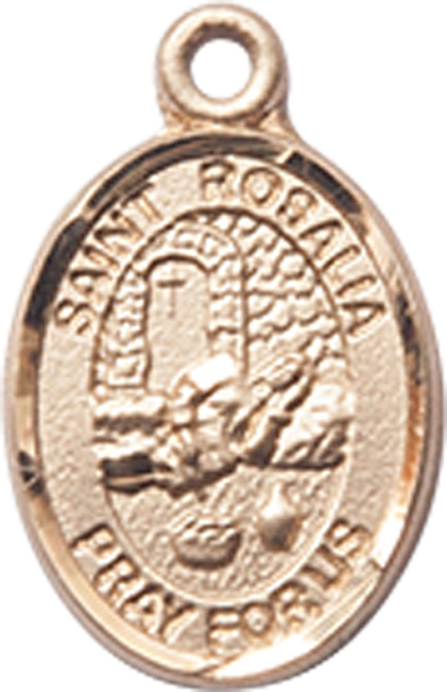 14kt Gold Filled Saint Rosalia Medal