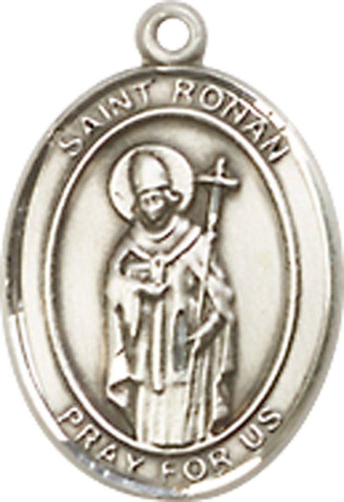 Sterling Silver Saint Ronan Medal
