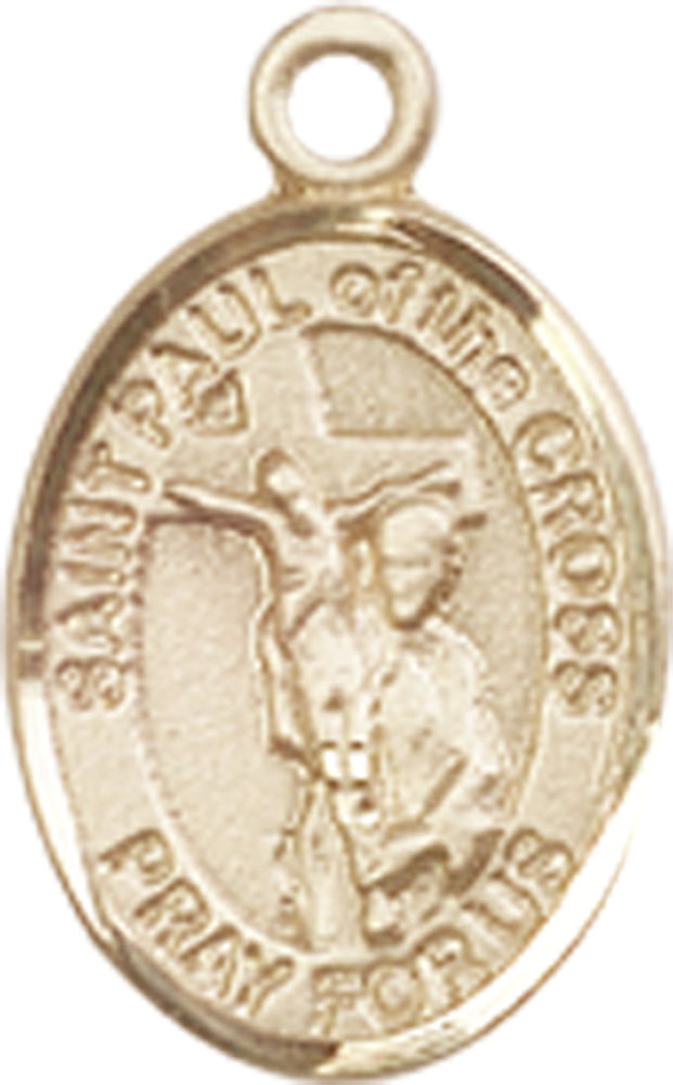 14kt Gold Filled Saint Paul of the Cross Medal