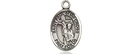 Sterling Silver Saint Paul of the Cross Medal