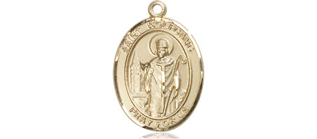 14kt Gold Filled Saint Wolfgang Medal