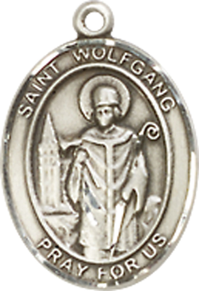 Sterling Silver Saint Wolfgang Medal