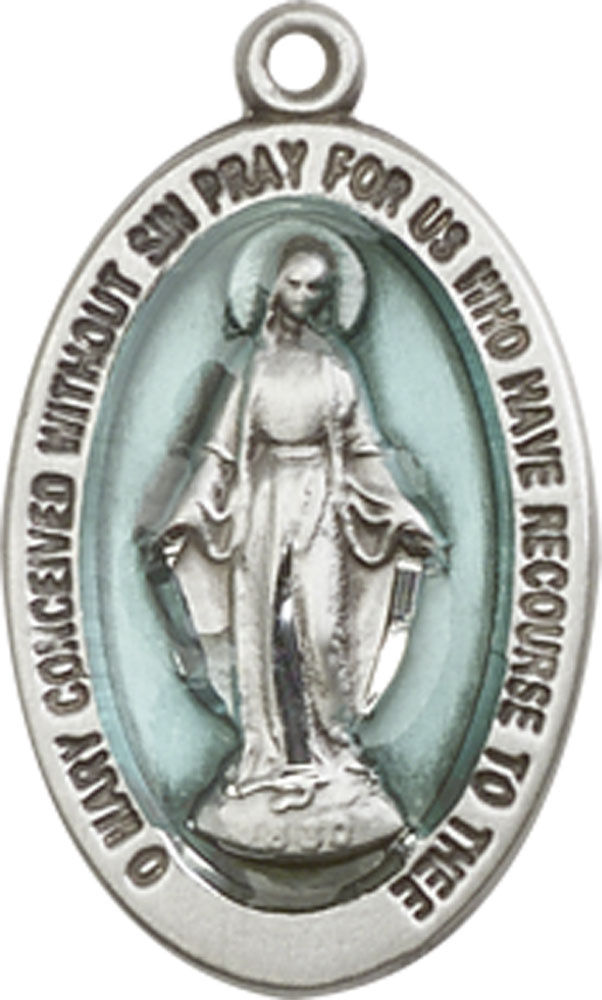 Sterling Silver Miraculous Medal - With Box