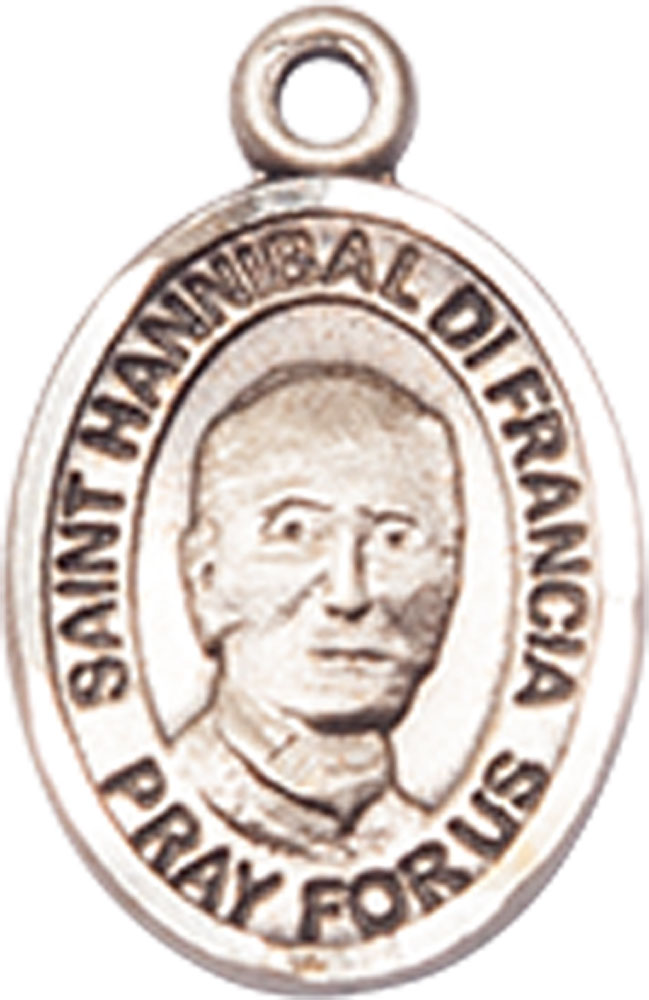 Sterling Silver Saint Hannibal Medal