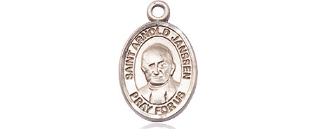 Sterling Silver Saint Arnold Janssen Medal