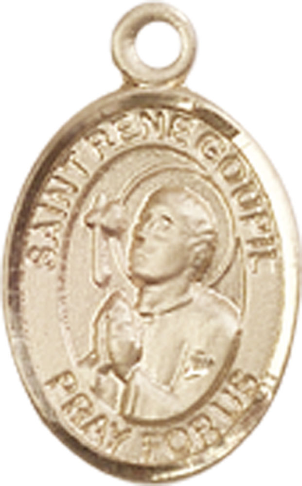 14kt Gold Filled Saint Rene Goupil Medal