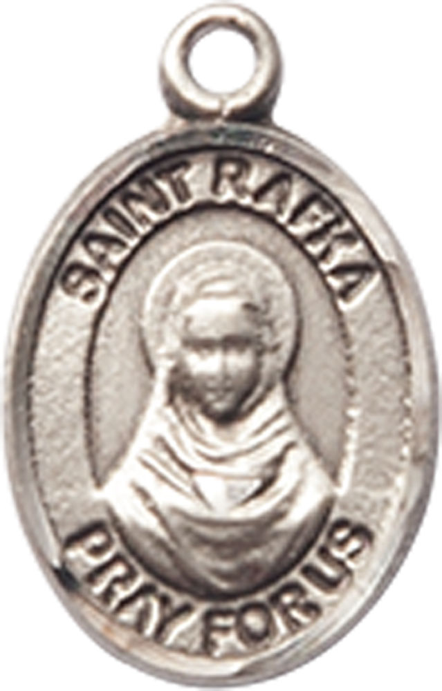 Sterling Silver Saint Rafka Medal