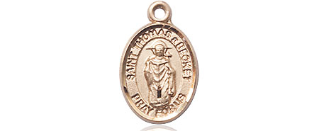 14kt Gold Filled Saint Thomas A Becket Medal