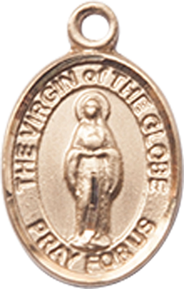 14kt Gold Filled Virgin of the Globe Medal