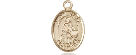 14kt Gold Filled Saint Giles Medal