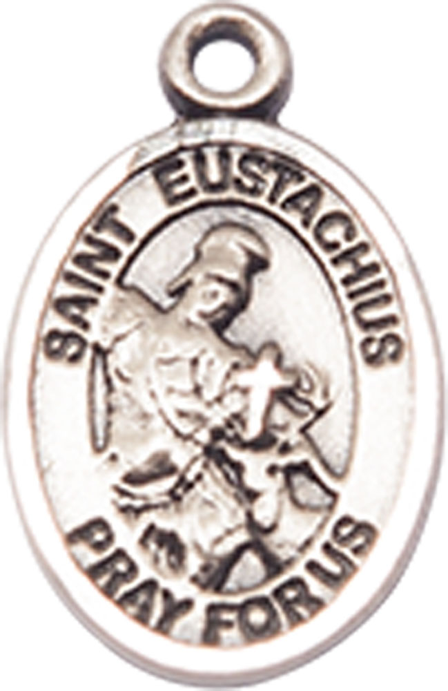 Sterling Silver Saint Eustachius Medal