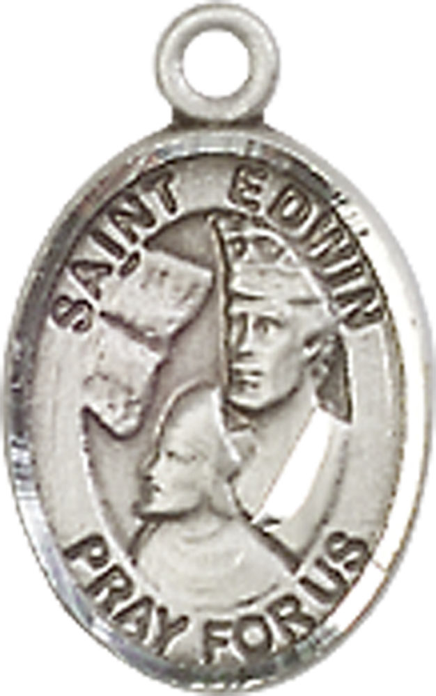 Sterling Silver Saint Edwin Medal