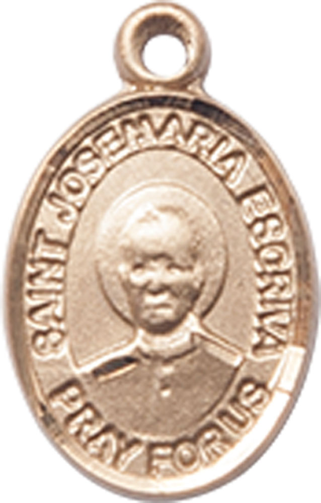14kt Gold Filled Saint Josemaria Escriva Medal