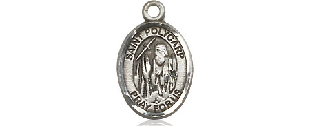 Sterling Silver Saint Polycarp of Smyrna Medal