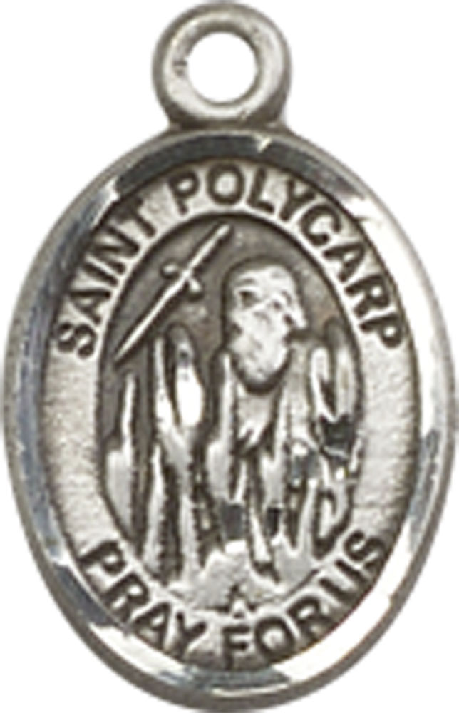 Sterling Silver Saint Polycarp of Smyrna Medal