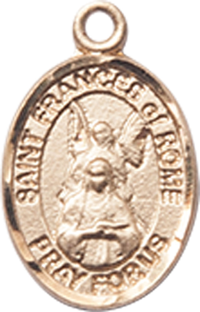 14kt Gold Filled Saint Frances of Rome Medal