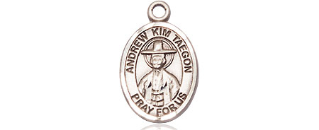 Sterling Silver Saint Andrew Kim Taegon Medal