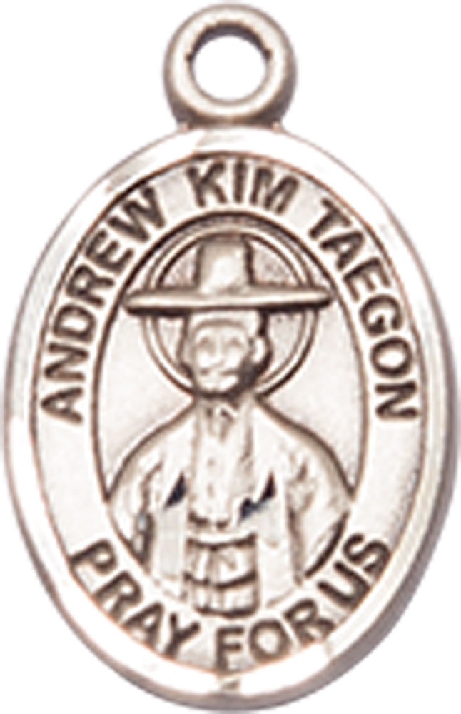Sterling Silver Saint Andrew Kim Taegon Medal