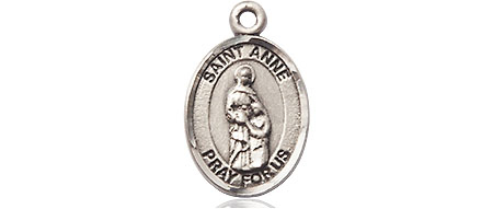 Sterling Silver Saint Anne Medal
