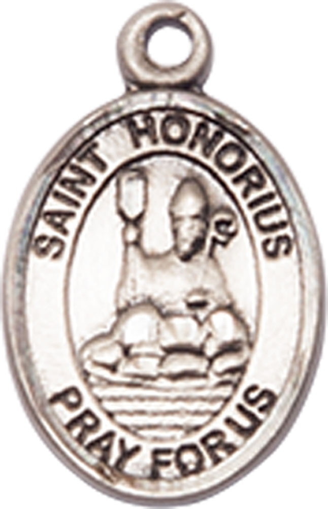 Sterling Silver Saint Honorius Medal