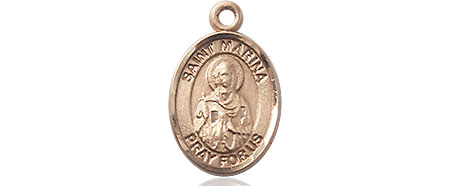 14kt Gold Filled Saint Marina Medal